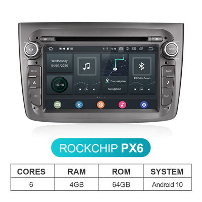 7 بوصة PX4 Auto Android Car DVD Player لألفا روميو ميتو 2008